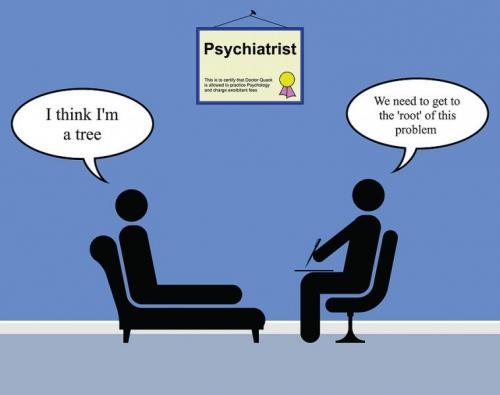 Psychiatrist humour